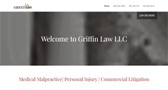 Desktop Screenshot of griff-law.com
