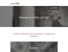 Tablet Screenshot of griff-law.com